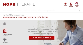 Startseite der noak-therapie.de